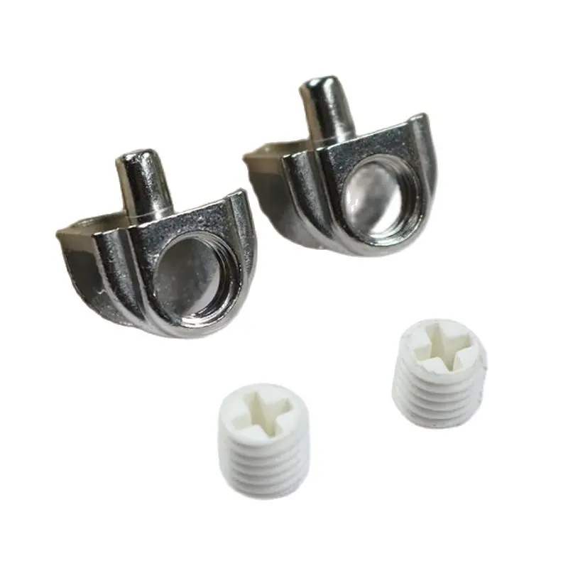 Half Round Adjustable Glass Shelf Clips Glass Holder Bracket Heavy Duty Clamp Shelf Clip Corner Bracket Clamp, Zinc Alloy