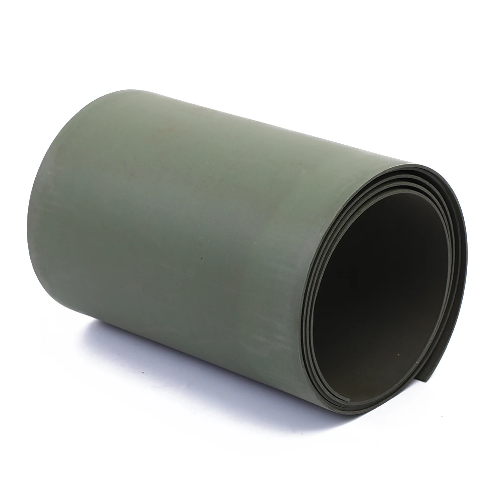 GREEN COLOR Trcite PTFE Guide Strip Sheet 0.5/0.8/1.2/1.5/2/2.5/3/3.2mm 1/32 1/16 1/8in for CNC Machine Tool Slideway Parts