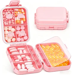 8 Grids Weekly Pill Box Medicine Organizer Tablet Storage Box Travel Pill Case Drug Dispenser Container Health Care Portable