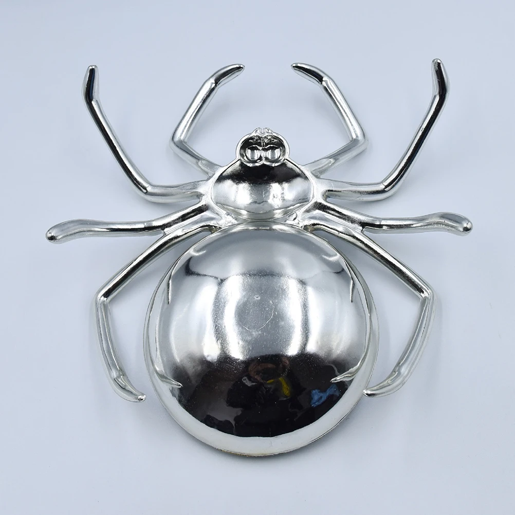 

Spider Fruit Plate Halloween Accessories Multi-function Tray Desktop Dessert Tableware Platter Plastic Daily Use