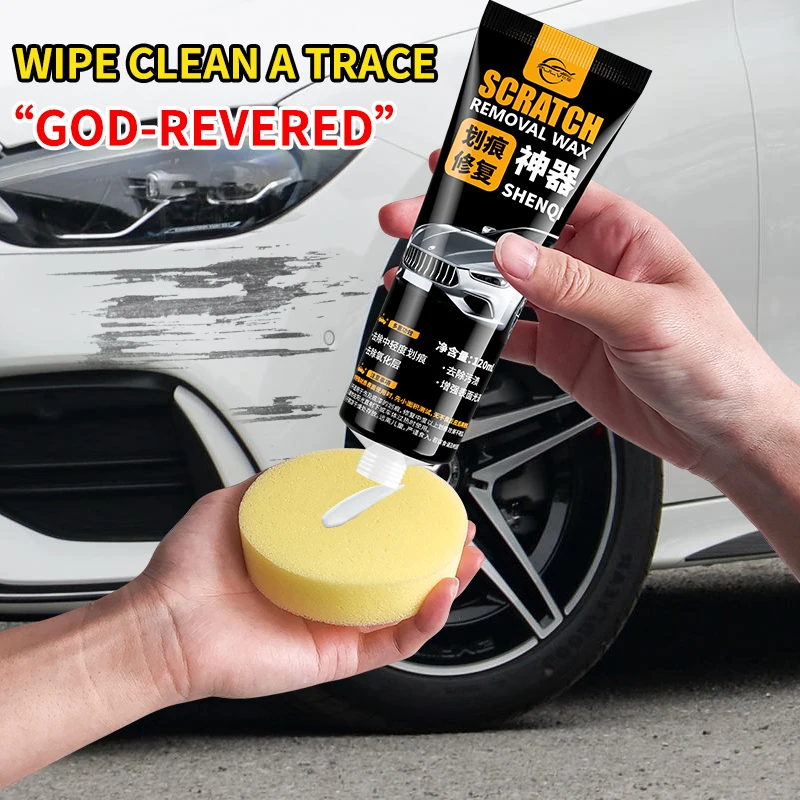 Car Scratch Wax 120ML Paint removal, paint repair, rubbing cream, grinding agent,  and beauty care