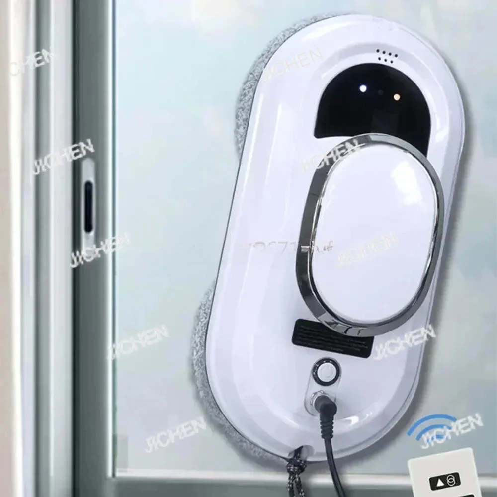 

JC 110V 220V Automatic Electric Window Cleaner Glass Cleaning Tool Hotel Home Cleaning Window Cleaning Robot Remote Control