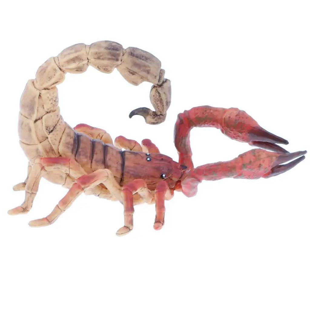 Plastic Scorpion Model Figure Figurines Toy for Kids Gift Home Display Decor