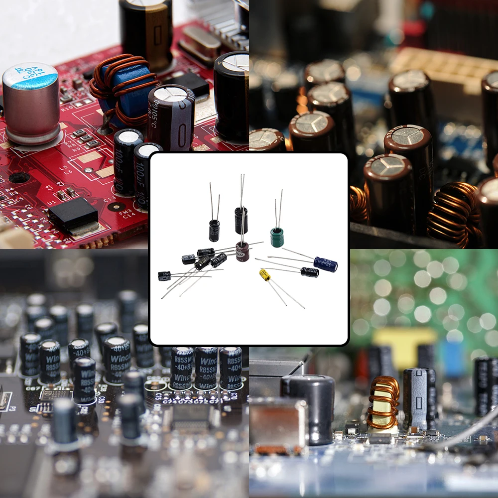 120 pçs/set 0.22UF-470UF Alumínio capacitor eletrolítico sortimento kit pacote