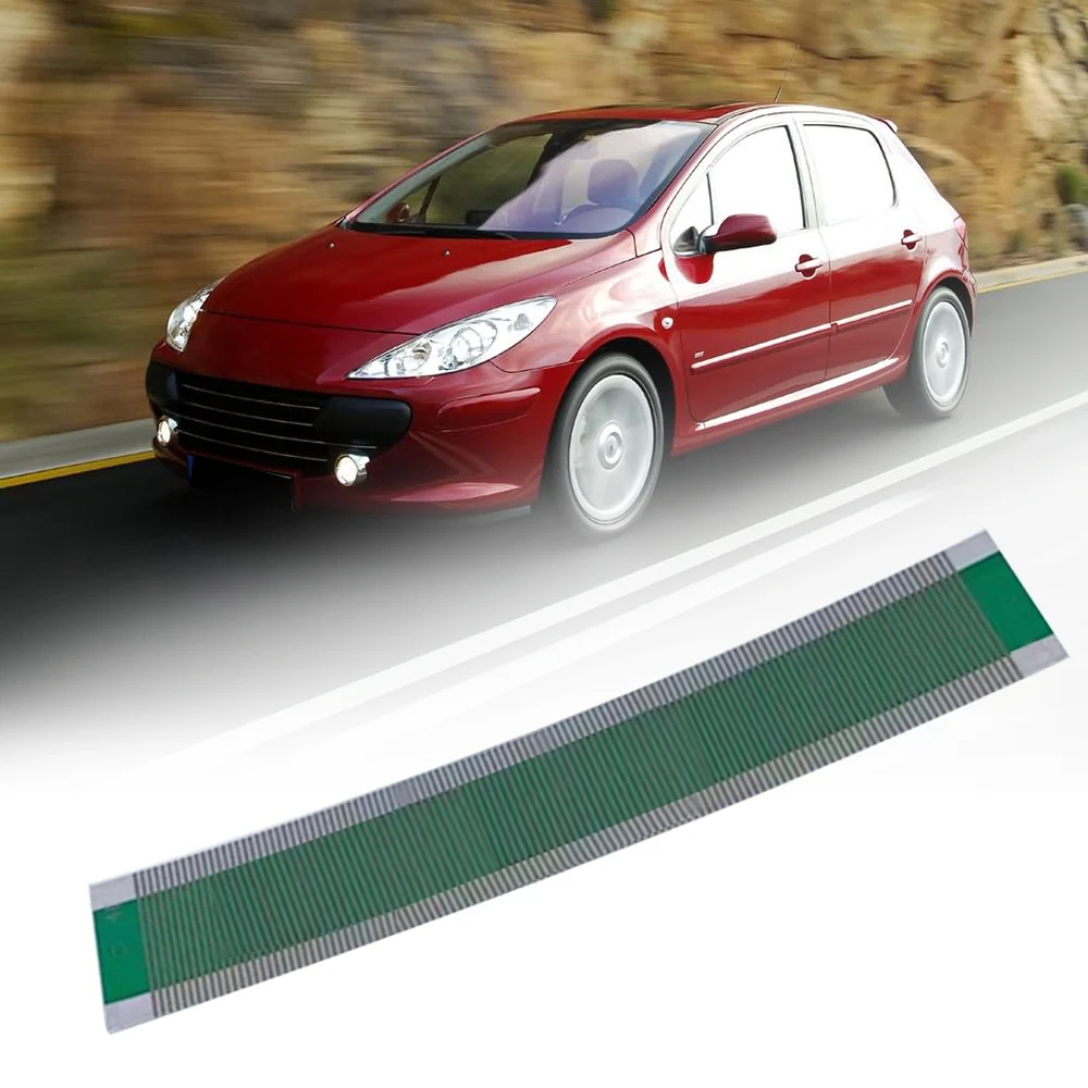 Pantalla LCD de información múltiple para coche, lámina de reparación de píxeles, conector LCD plano, reparación de salpicadero para Peugeot 307/407/408