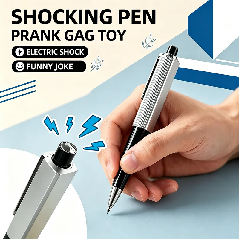 Shock Pen Prank Toy - Electric Shock Ballpoint Pen Prank Toy