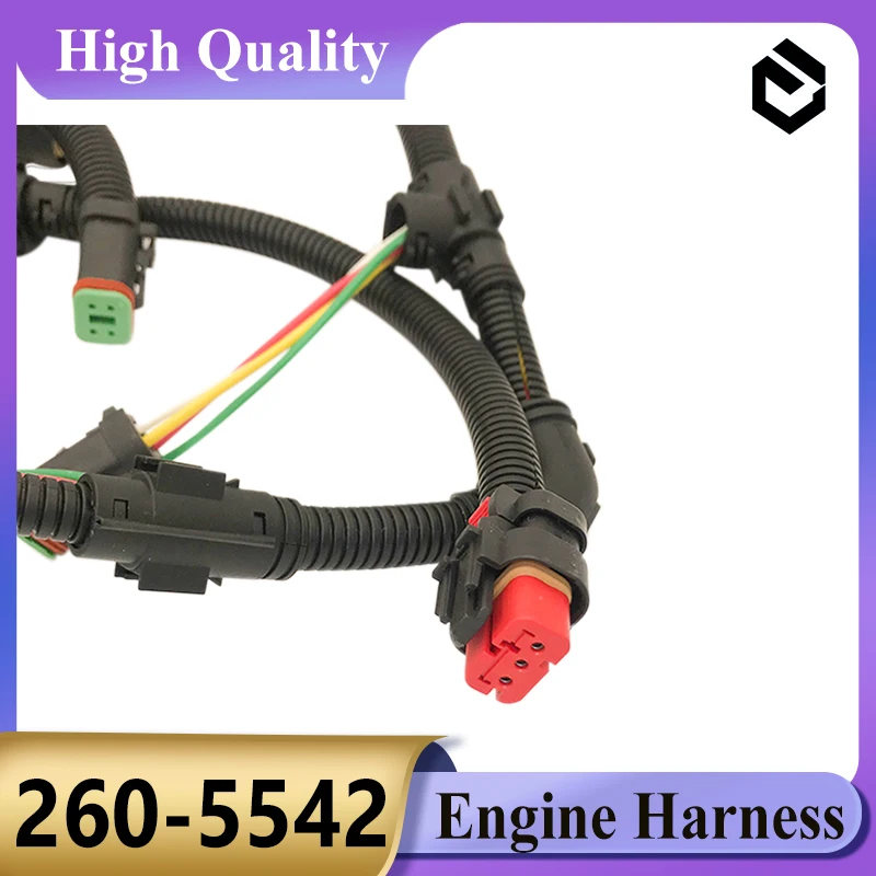 260-5542 2605542 Engine Wire Harness for Caterpilar CAT Engine C6.6 323D E323D  Excavator Parts