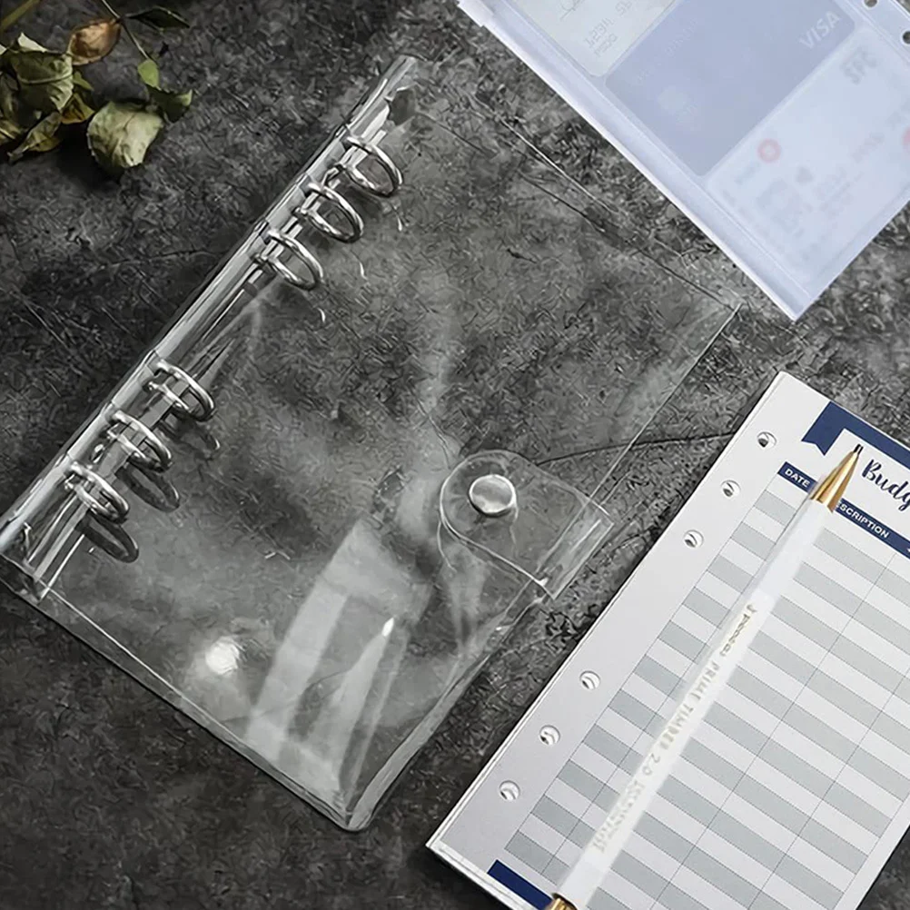 مجموعة واحدة من أوراق الميزانية المحمولة المقاومة للماء - ورق تعقب النفقات النقدية، بطاقات بديلة يمكنك صنعها بنفسك لدفاتر الميزانية المنزلية #1