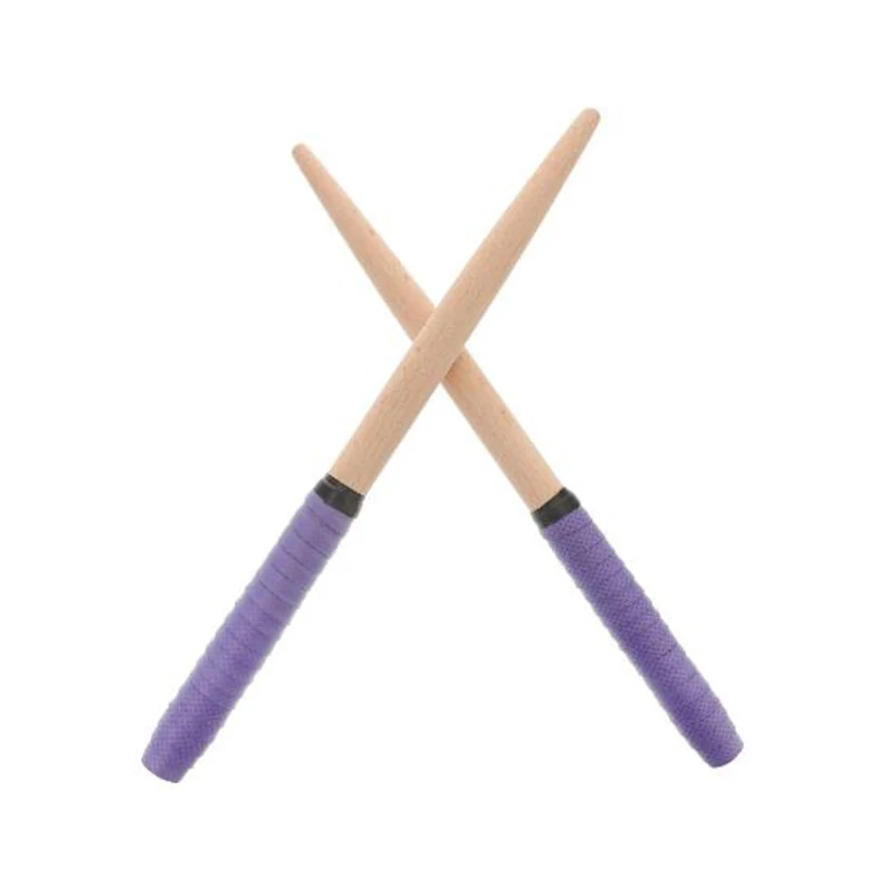 1 คู่ Drum Stick Anti-SLIP เหงื่อดูดซับ Grip Drumsticks Anti SLIP Wrap Antiskid Drumstick Percussion Instrument อุปกรณ์เสริม