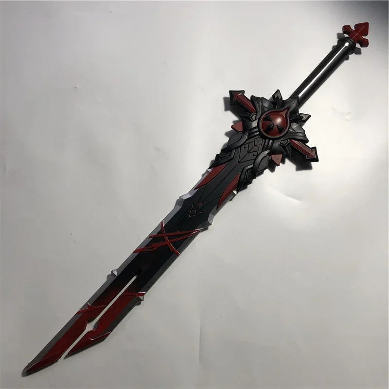 1:1 Game Genshin Impact Project Weapon Diluc Ragnvindr Sword The End Of The Wolf Sword Cosplay Safety PU Model Sword 100/80cm