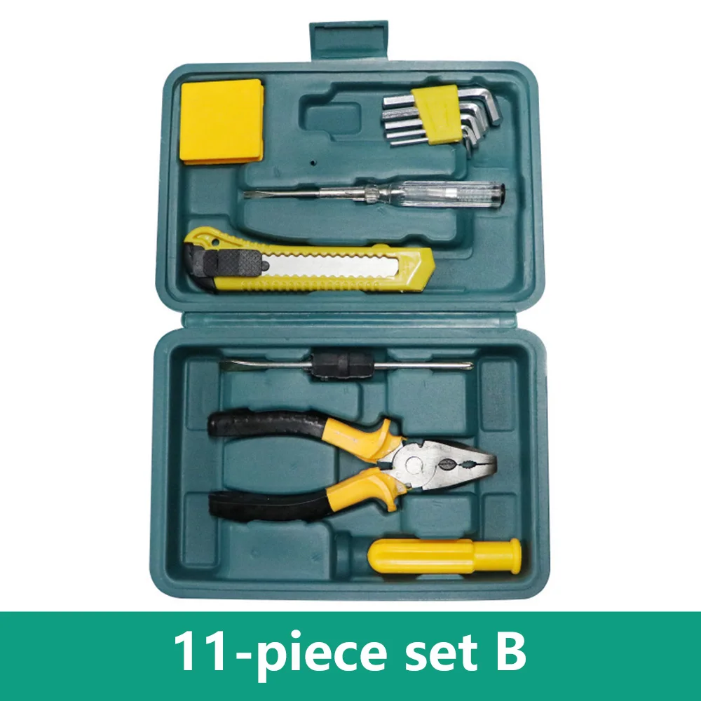 11-Piece Emergency Tool Kit Hardware Assortment Tools Car Tool Kit Body Repair Tools Car Accessories