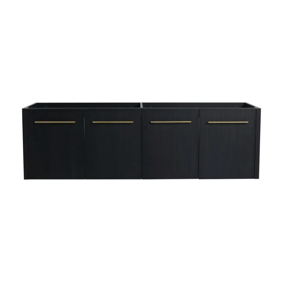

60 Inch Wallmounted Bathroom Vanity Only the Cabinet Body No Top Sink BVB09160BCT