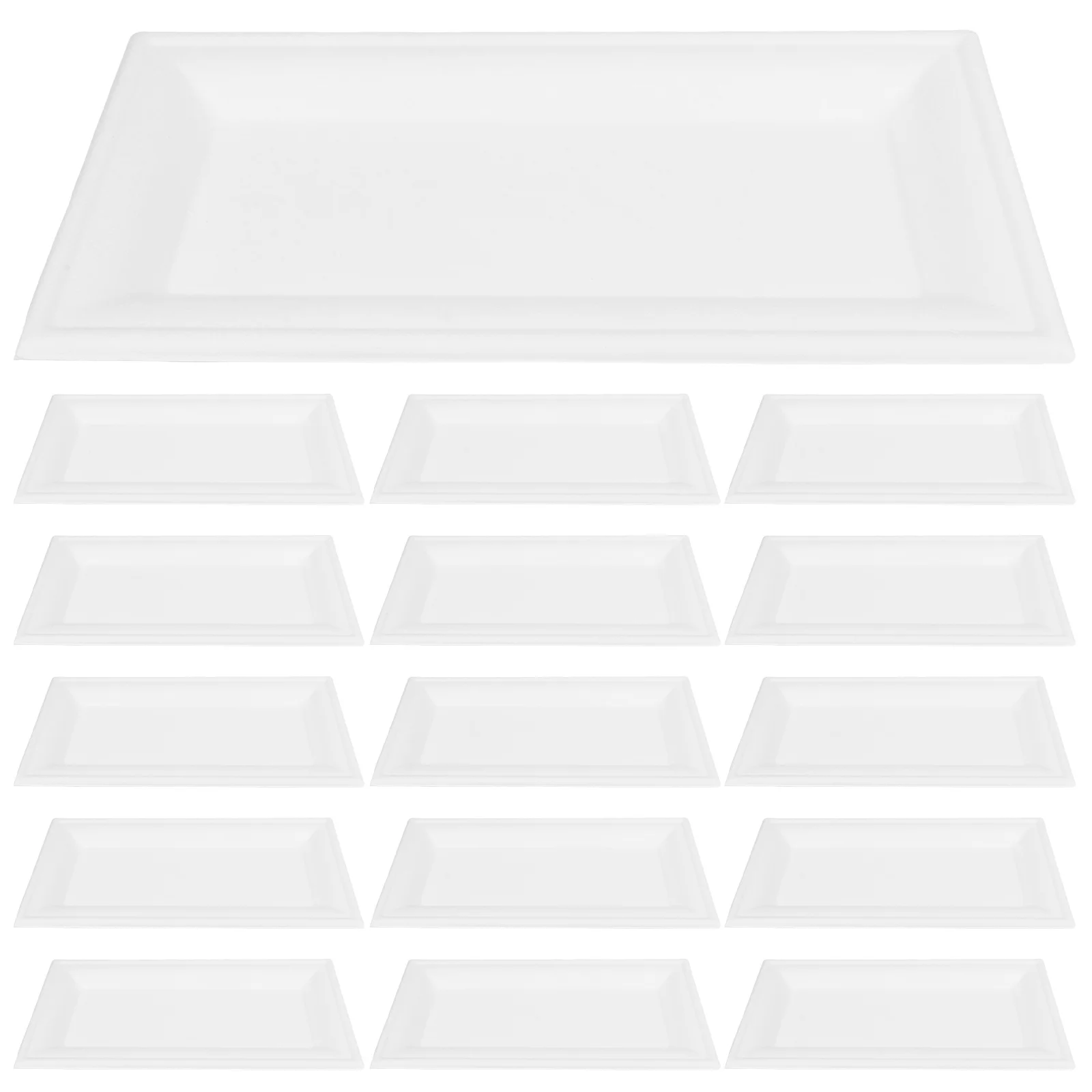 

50Pcs Disposable Paper Plates Thick Small Paper Plates Microwave Safe for Wedding Party Bbq Festival and Gathering