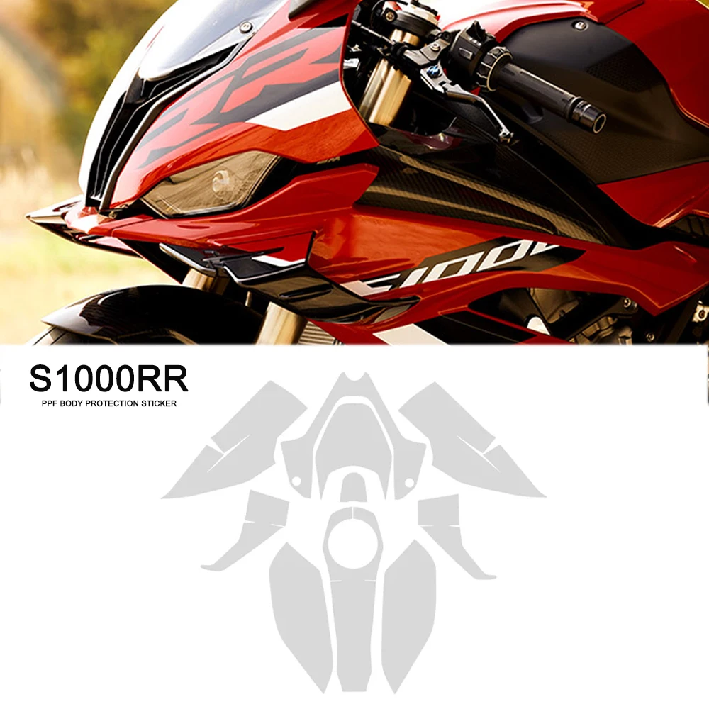 

S1000RR Accessories PPF Complete Paint Protection Set For BMW S 1000RR S 1000 RR 2019-2022 Motorcycle TPU Body Protection Sticke