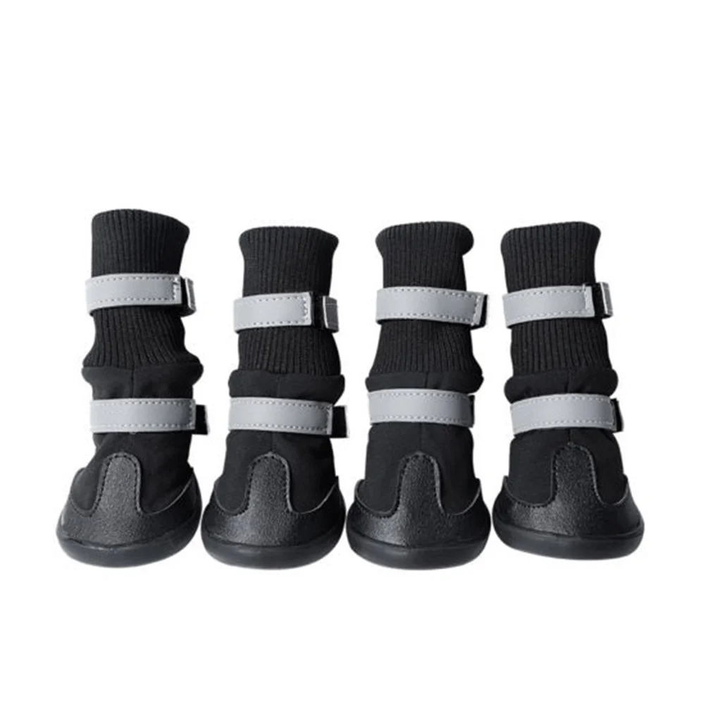 

Boots Running Outdoor For Dogs Protective Pet Size Black Pet Shoes Boots For Dogs Shoes