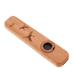 Wooden Kazoo Kazoos Musical Instrument Instruments Performance Adults Easy to Learn Kazzo Aldult