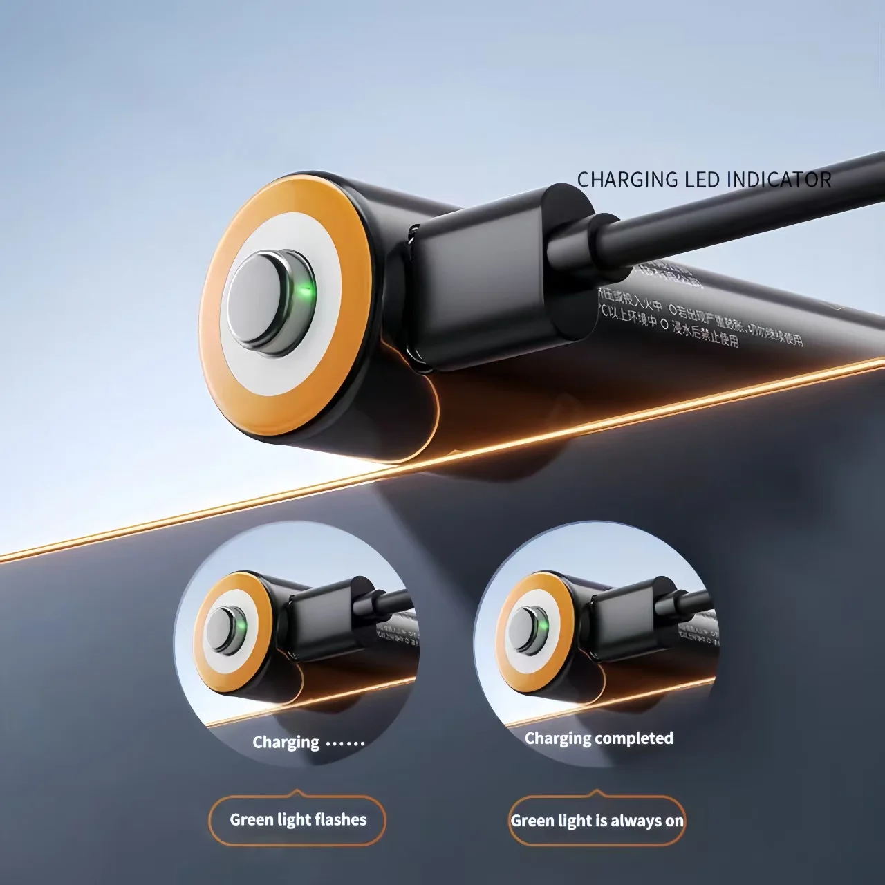 2600 мВтч 1,5 В AA аккумуляторная батарея USB литиевая аккумуляторная батарея Type-c зарядный кабель для зарядки