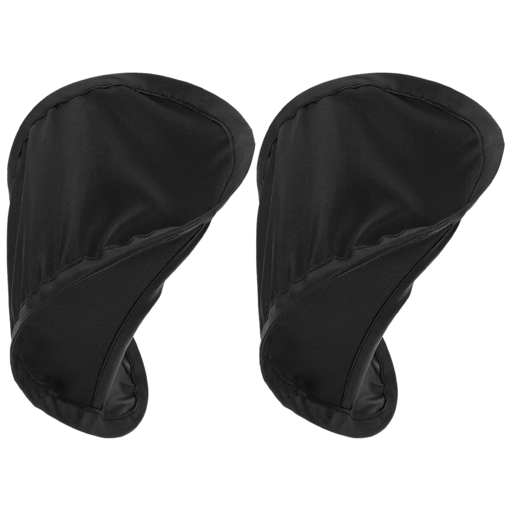 

2pcs Car Dashboard Phone Sunshade: Universal Silver Coated Cover For Smartphone Navigation Anti-Glare Heat Protection Mobile