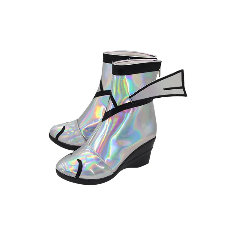 Jogo anime sapatos lol batalha das lendas seraphine botas personalizadas adereços de festa de halloween em tamanhos grandes para homens e mulheres