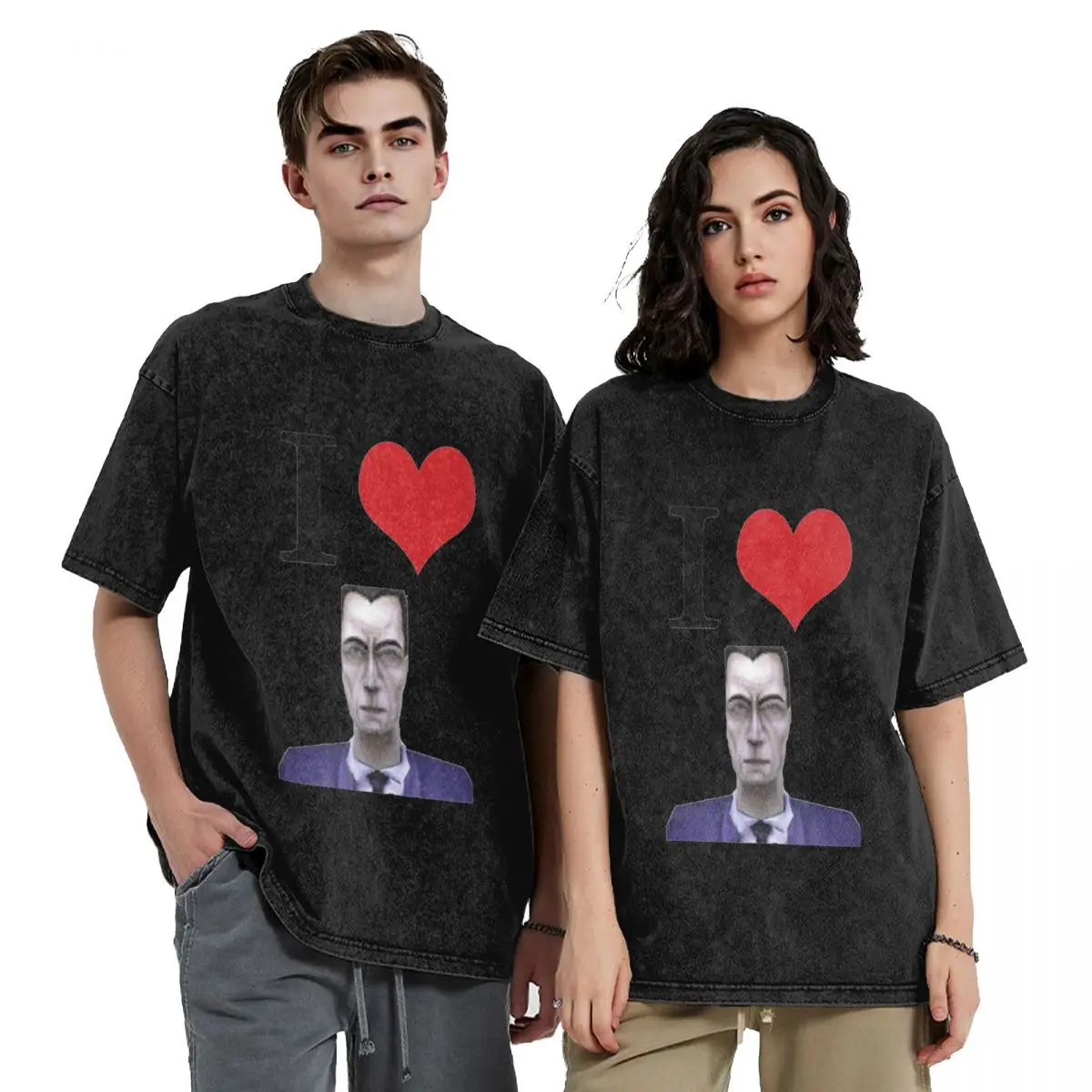 

I LOVE GMAN T-Shirt vintage anime shirt graphic shirts tees Personalized t-shirt fitted t shirts for men