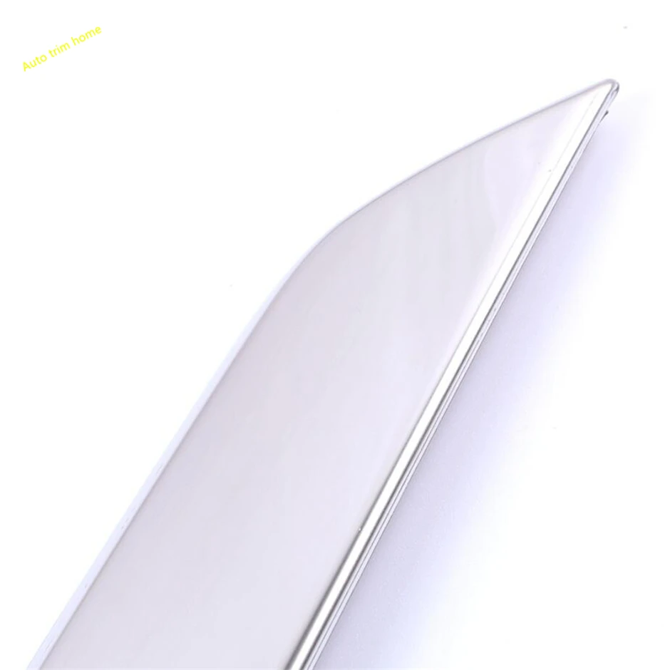 

Auto Front Bumper Fog Ligh Lamp Eyebrow Eyelid Decor Panel Cover Trim Fit For Chevrolet Captiva 2018 - 2021 Chrome Accessories
