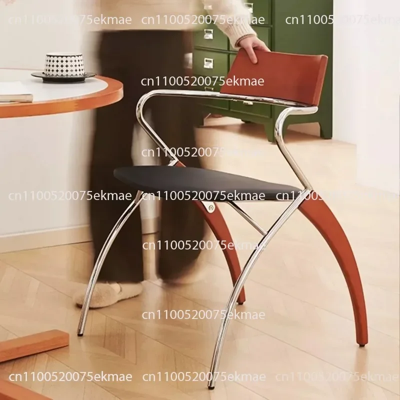 Dining Chair Modern Single Makeup Chair Small Space Kitchen Bedroom Accent Chair