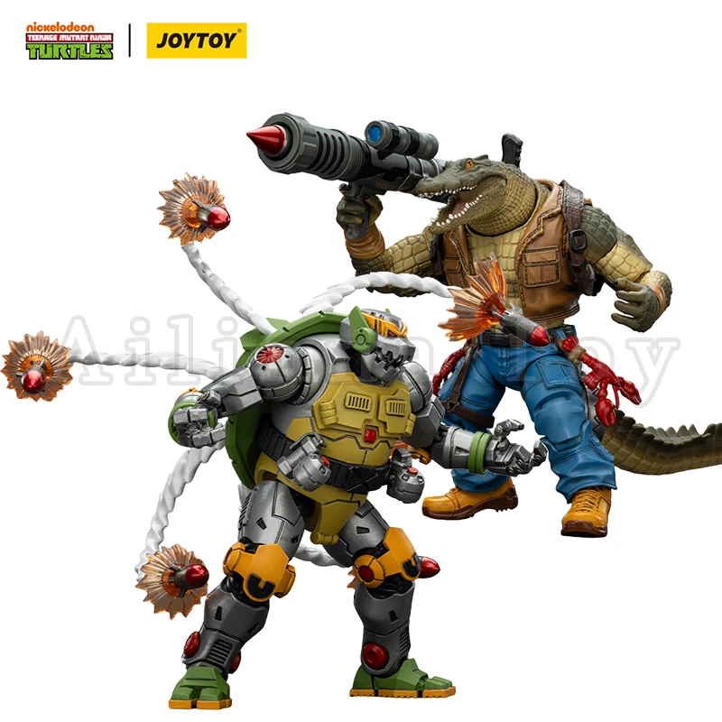 

[Предзаказ] JOYTOY 1/18 Фигурка Черепашки Кожаная голова Металголовочная аниме-игрушка