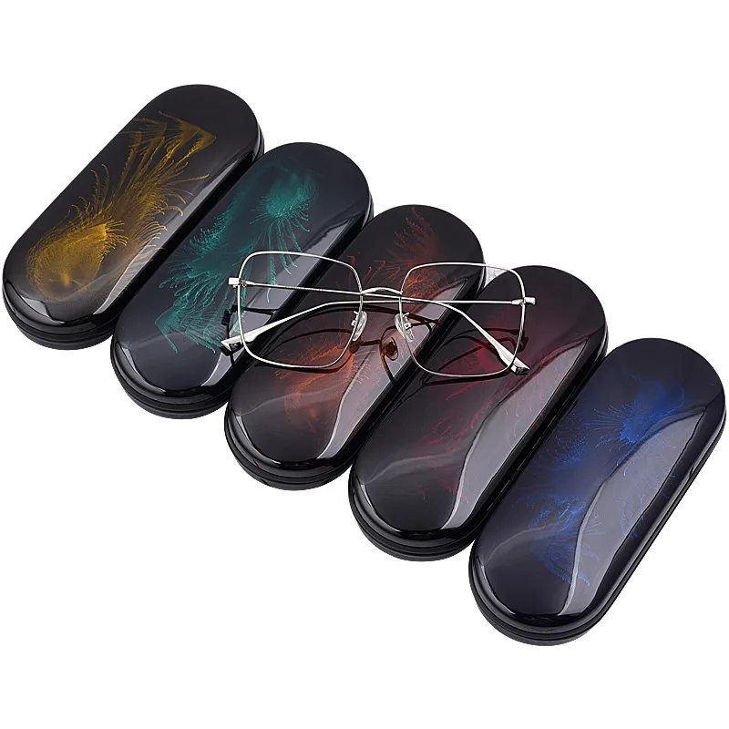 

Vazrobe Fashion Sunglasses Box Paint Glasses Cases Hard Anti Press Novelty Big Oversized 110g Storage Spectacles Frame