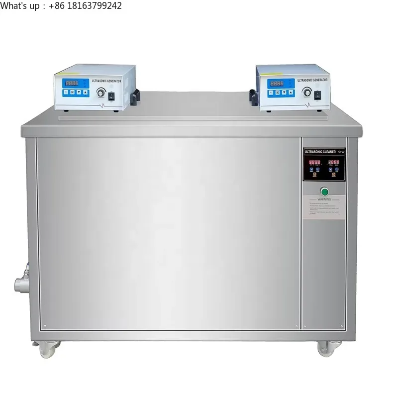 Przemysłowa myjka ultradźwiękowa do metalowych części o pojemności 360L, z możliwością dostosowania rozmiaru, z filtrem oleju.