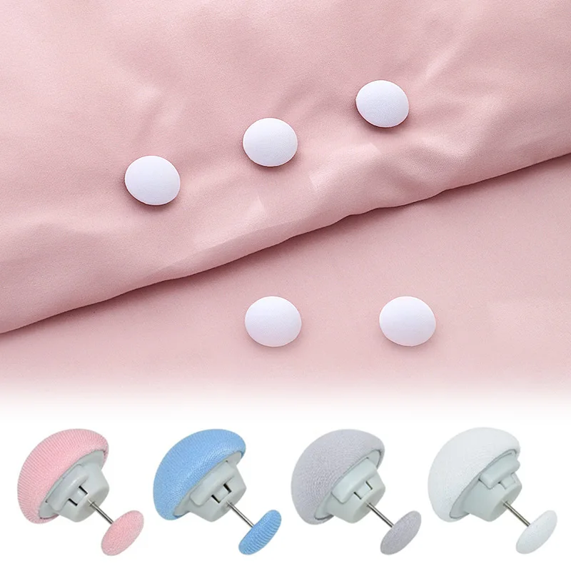 

4/8/16PCS BedSheet Quilt Clip Cover Fastener Clip Anti-slip Blanket Buckles Quilt Holder Fixator Gripper Mushroom Quilt Holder