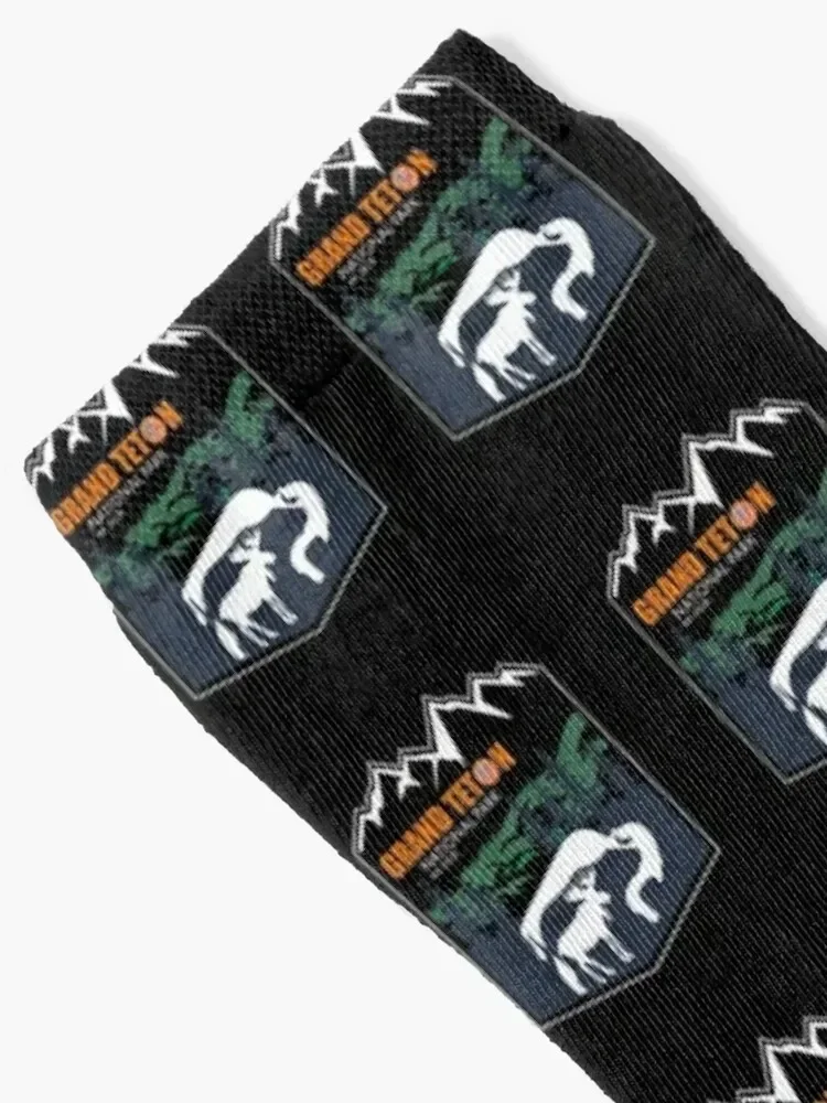 GRAND TETON NATIONAL PARK Socks Stockings man Men's Mens Socks Women's