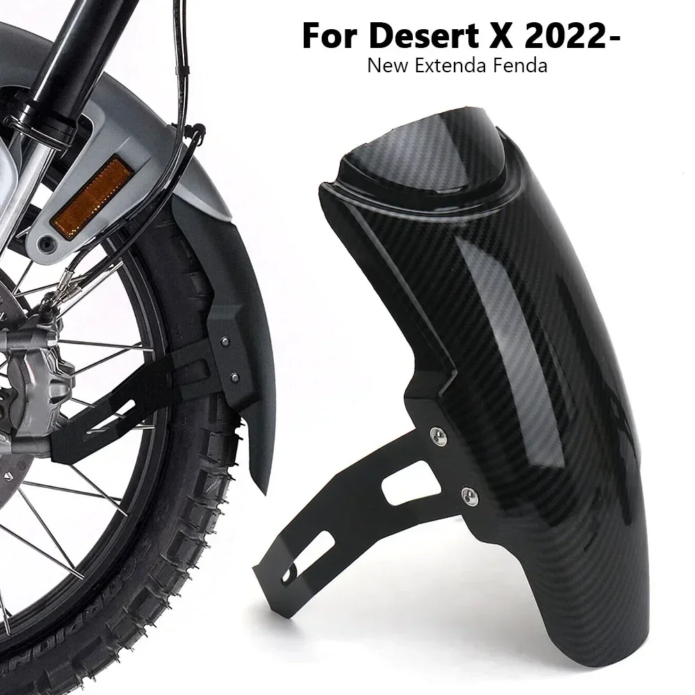 Motorcycle Accessories Front Fender Mudguard Extender Extension 3 colors New For Ducati Desert X DesertX DESERT X 2022 2023