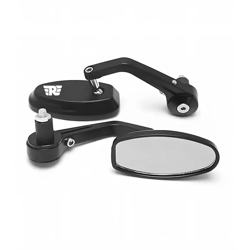 Motorcycle CNC Handlebar End Rearview Mirrors For Royal Enfield Bullet/Meteor/Classic 350 500 Interceptor 650