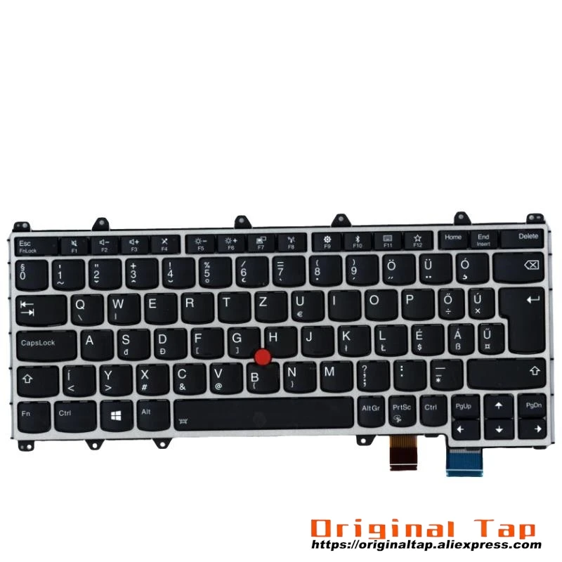 HU Hungarian Backlit Keyboard for Lenovo Thinkpad X380 Yoga 370 01EN442 01AV731 01HW670 01HX115