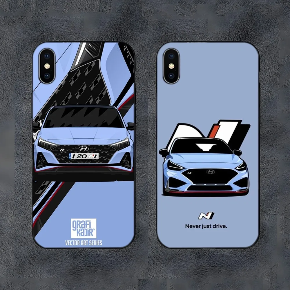 

I30 I20 Sport Car Phone Case For Samsung S24,S21,S22,S23,S30,Ultra,S20,S30,Plus,S21 Fe,10,9,5G Silicone Cover