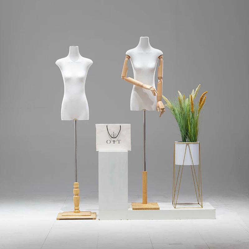 Mannequin Body Woman,Version Flat Body Model Prop,Flat Chest, Clothes Dummy De Couture window, Clothing Store Display M420