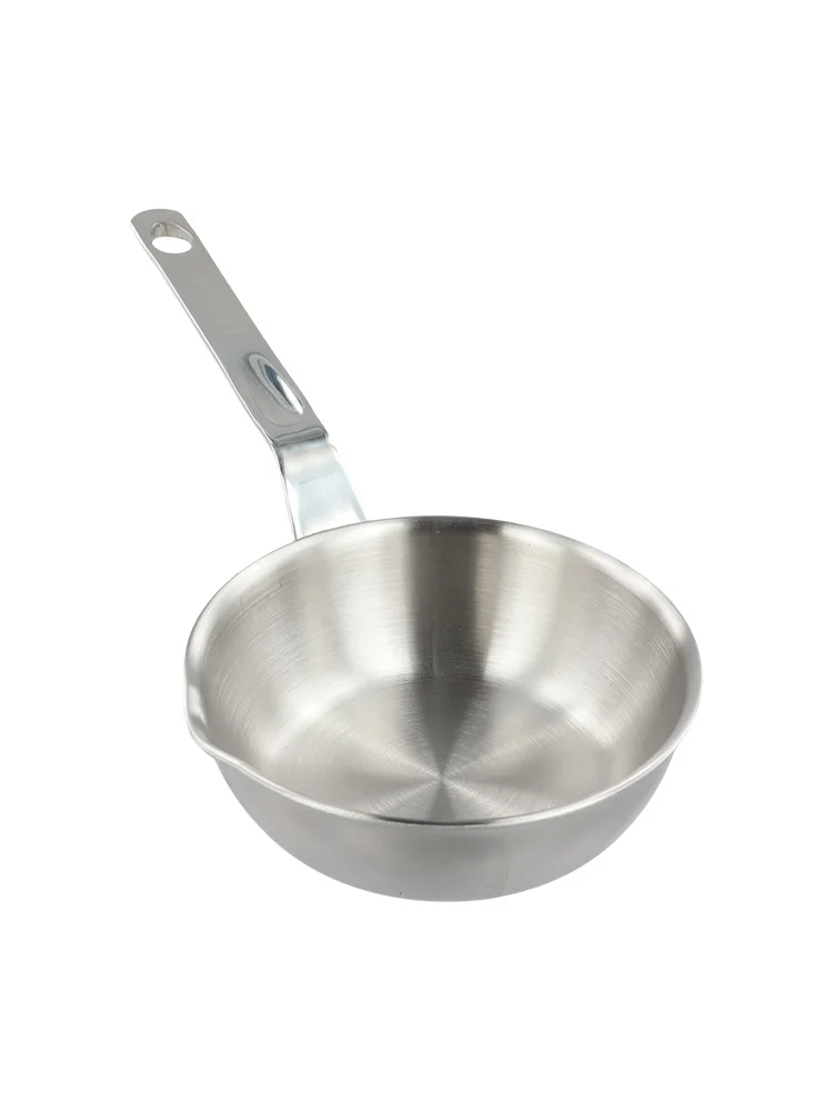 

Mini Egg Skillet for Cooking 316 Stainless Steel Pan for Individual Portions Designed for Gas and Induction Stoves