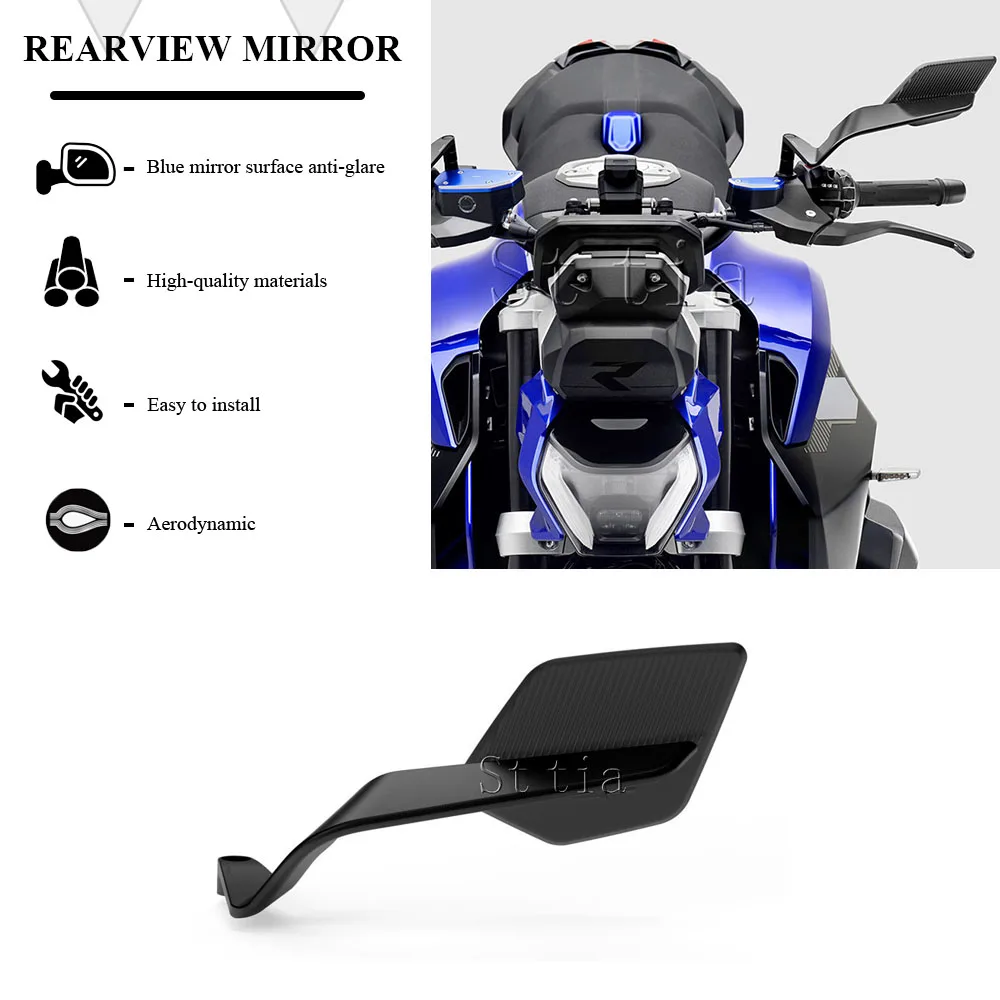 

For BMW R1300R R 1300R 2025 2026 r1300r Motorcycle Adjustable Side Rotating Rearview Mirrors Aluminum Rear View Mirrors