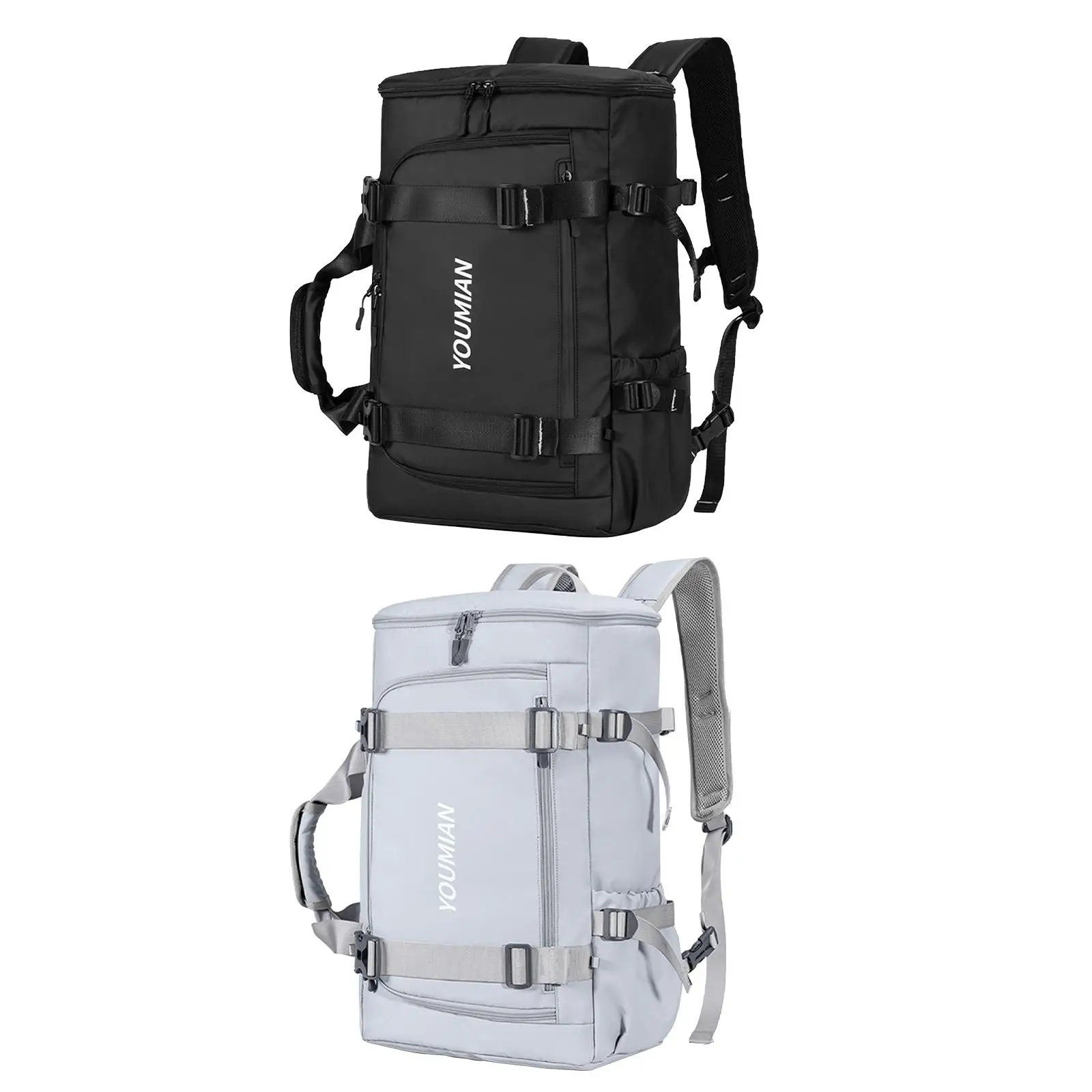 

Ski Backpack Men Women Ski Boot Bag Ski Boot Travel Backpack Ski Bag for Cycling Outdoor Activities Mountaineering Travel Skiing