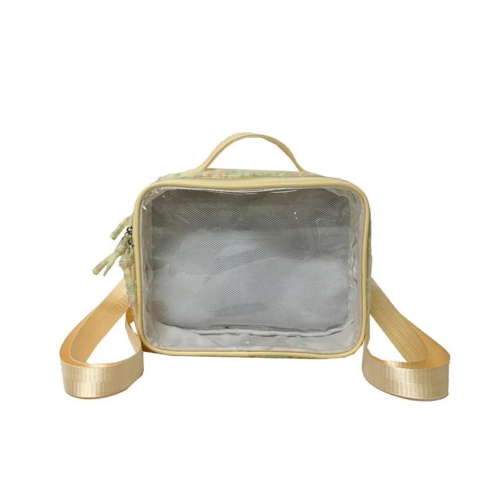 

Y2k Harajuku Ita сумка DIY двухслойный прозрачный Itabag кукла значок дисплей Idol товары для хранения студенческий рюкзак женский