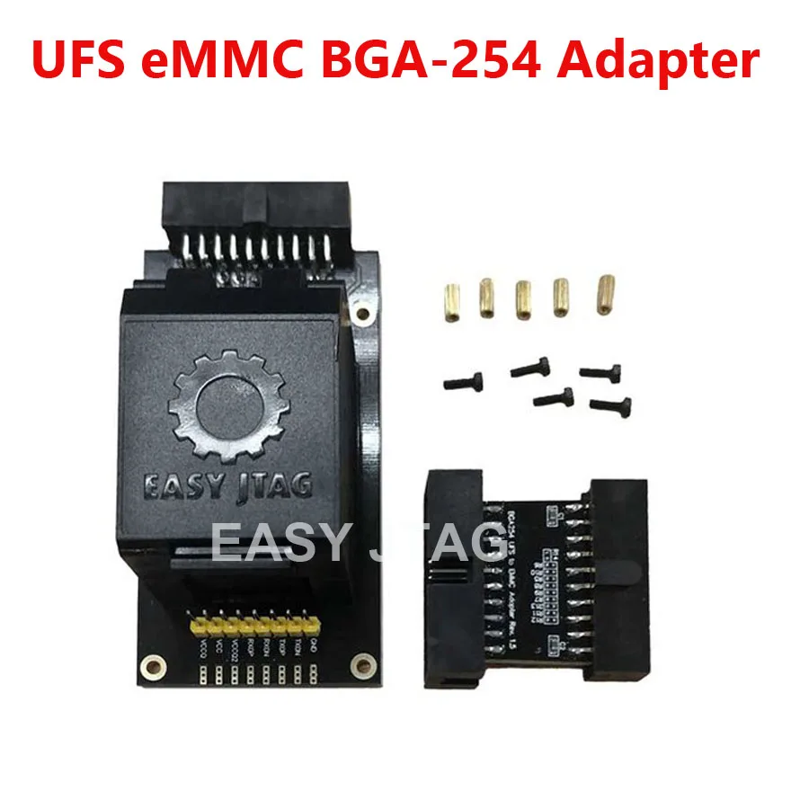 UFS BGA 254 Sockets Adapter for Z3X easy jtag plus box Z3X Easy-Jtag Plus BGA-254 2-in-1 eMMC/UFS Socket Adapter