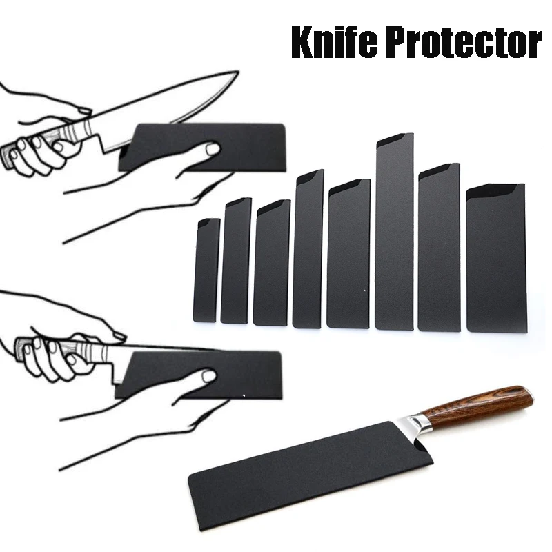 【セール中】包丁シースプロテクターシェフナイフカトラリー収納袋鞘耐久性のある ABS プラスチック保護スリーブカッターホルダー