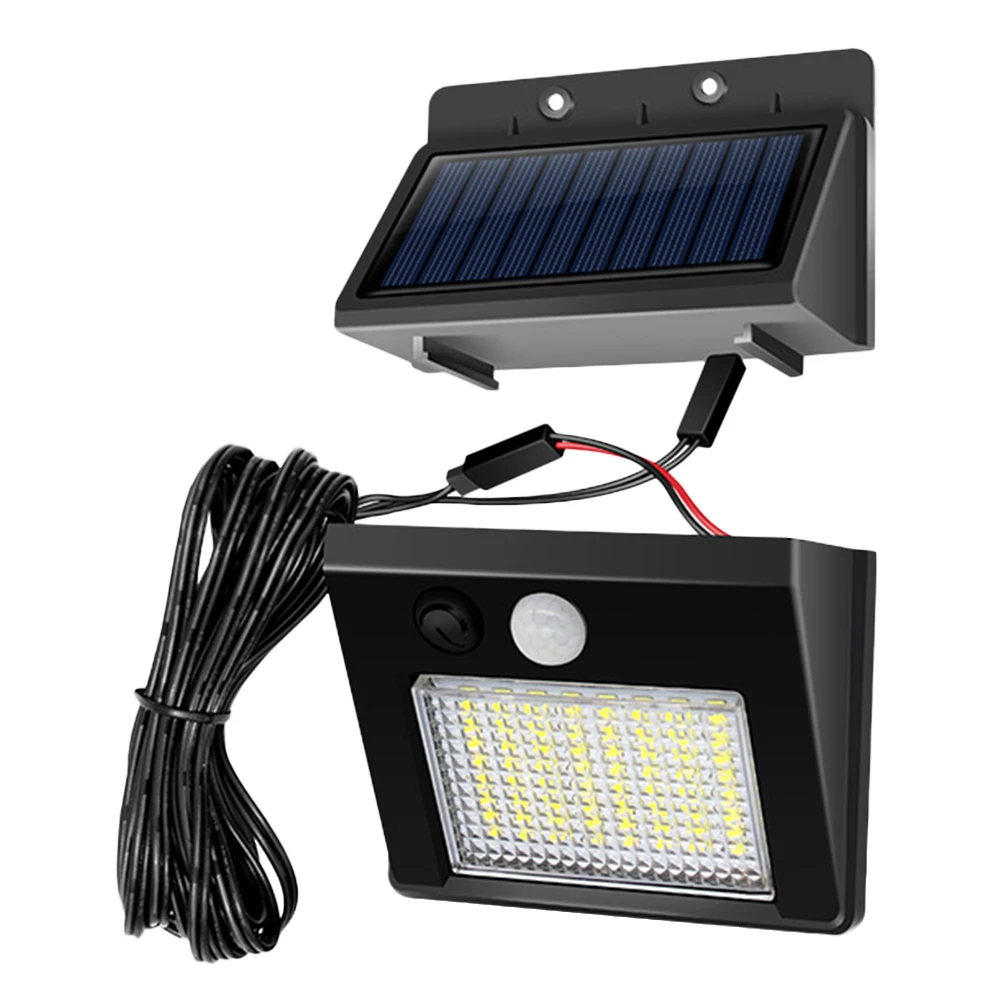 32/48LED Outdoor Solar Lights 1200mAh Sensor Floodlight Waterproof External Solar Lamp LED Sunlight for Garden Sunny Rainy Days