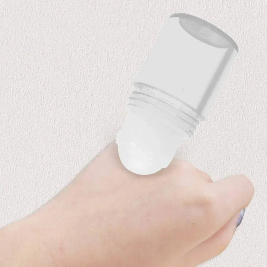 25/40ml Plastic Bottle Roller Body Refillable Roll-On Bottle Empty Liquid Aromatherapy Oxter Cosmetic Deodorant Facial Ice Roll