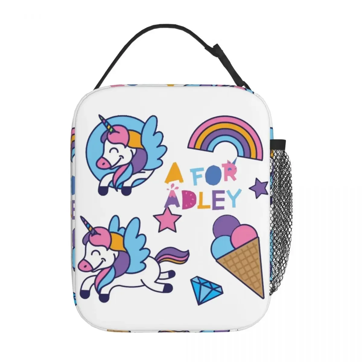 

Little Unicorn Adley Girl Accessories Insulated Lunch Bag For Travel A for Adley Food Box Portable Cooler Thermal Lunch Box