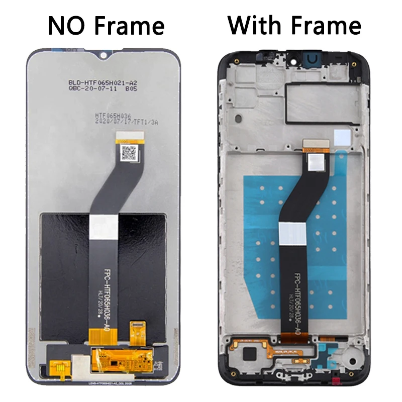 6.5\'\'IPS For Motorola Moto G8 Power Lite LCD Display with frame Touch Screen Digitizer For Moto G8Power Lite XT2055-2 lcd