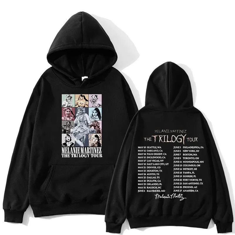 Melanie Martinez The Trilogy Tour Hoodies Mens Women Clothing Hooded Sweatshirt Y2K Harajuku Oversized Pullover Hoody Streetwear