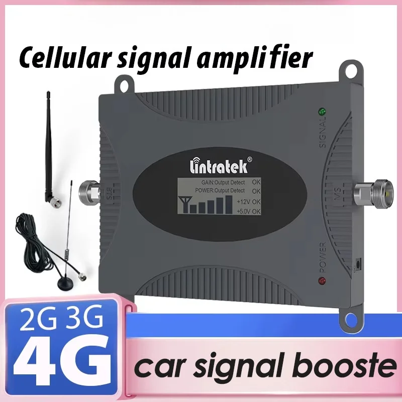

Автомобильный усилитель сигнала 4G, усилитель мобильного сигнала 2G 3G, автомобильный повторитель сигнала сотового телефона