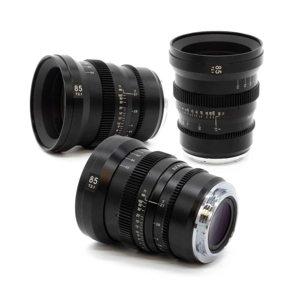SLR Magic APO MicroPrime 85mm T2.1 Full Frame Tele Angle Cinema Cine & Prime Lens Manual Focus for  EF-mount, PL-mount