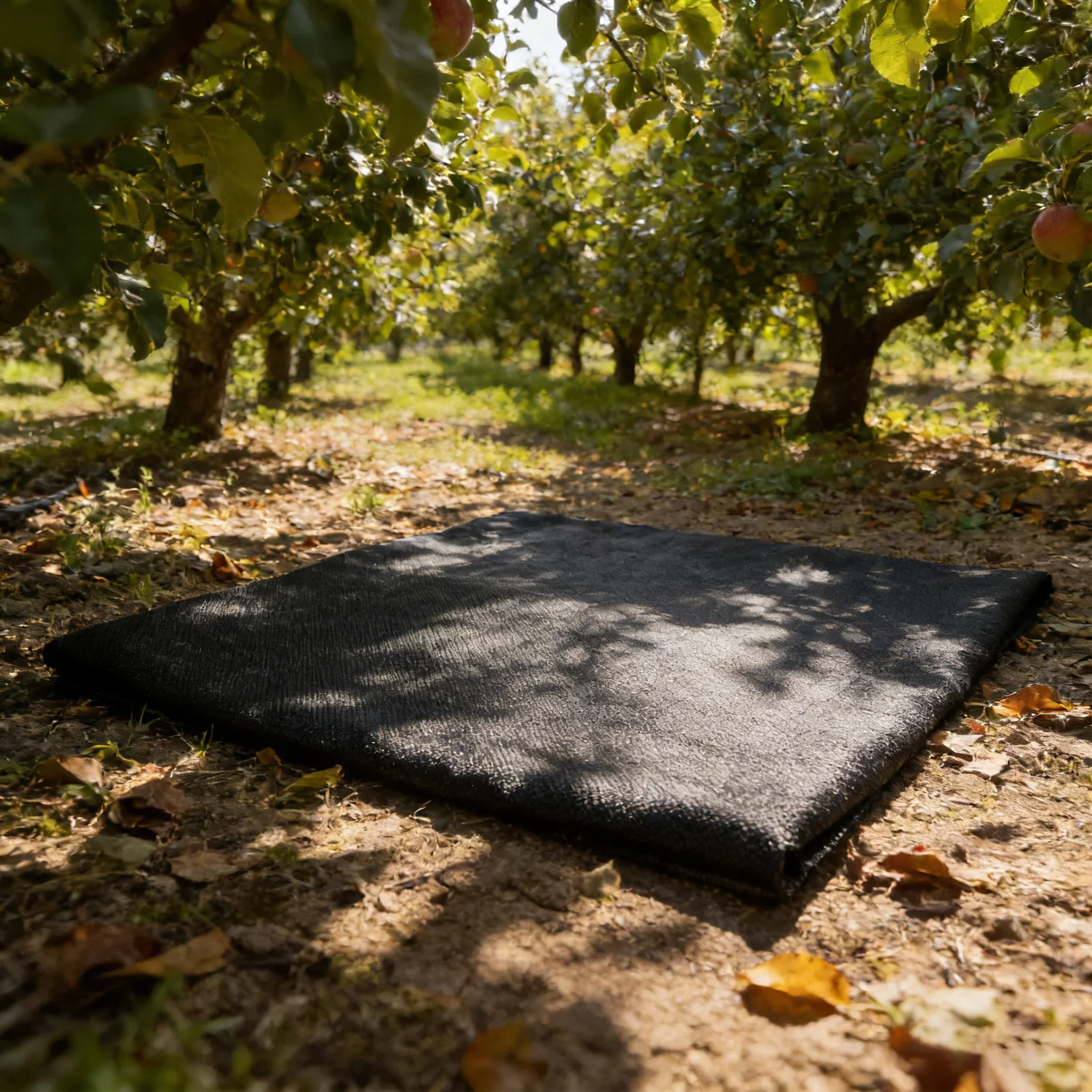 Planter Liner Breathable Water Drained Black Protective Mat Vegetable Gardening Planter Liners For Garden Yard Farm Pathway
